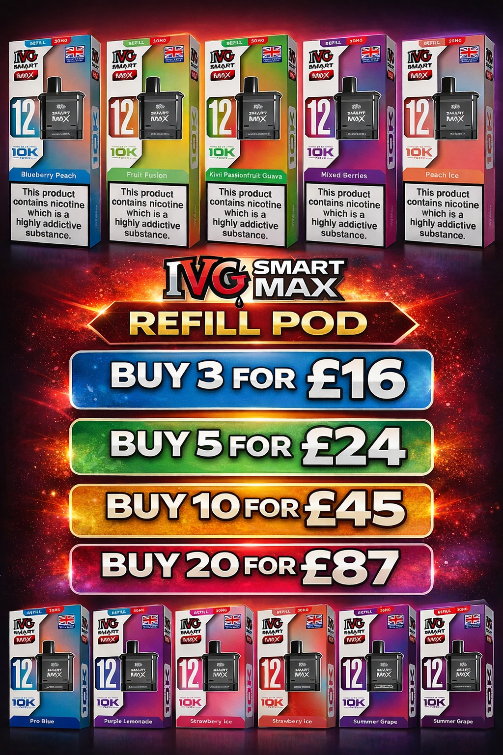 IVG Smart Max Refill Pods