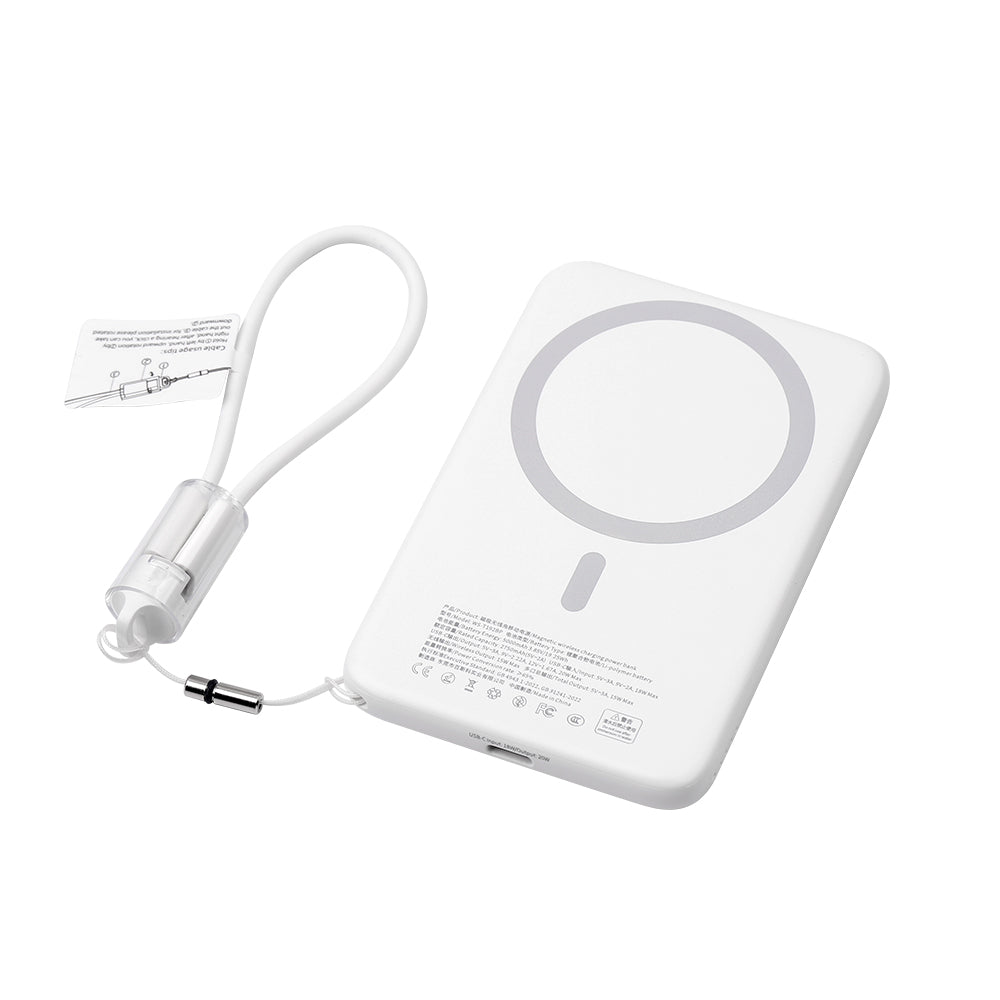 NCC WS-T192BP 5000mAh Ultra Slim Magnetic Fast Charging Power Bank