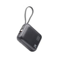10000mAh 22.5W Fast Charging Power Bank with Built-in Cables